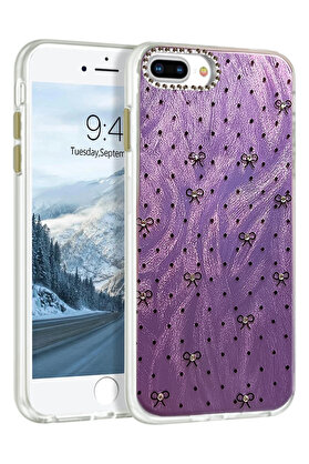 Buti̇k Harmonyaura İphone 7 Plus Kılıf Blade Aynalı Desenli̇ Kapak - Desen 2