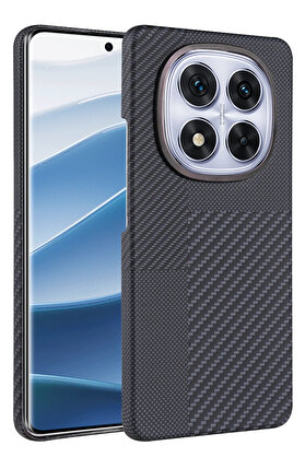 Buti̇k Harmonyaura Xi̇aomi̇ Redmi̇ Note 14 Pro Plus Vega Magsafe Kapak - Si̇yah