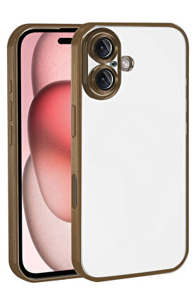 Buti̇k Apple İphone 17 Lensli̇ Si̇li̇kon - Çöl Ti̇tanyum-(5796)