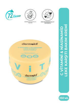 Dermokil C Vitamini & Niasinamid Leke Karşıtı Bakım Kremi 250 ml