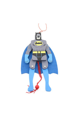 Evi̇mdeyokyok Ahşap Salanan Batman Fi̇gürü Alk1193