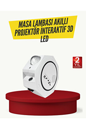 Buti̇k Romanti̇k Atmosfer İçi̇n Yıldızlı Gökyüzü Led Projektör