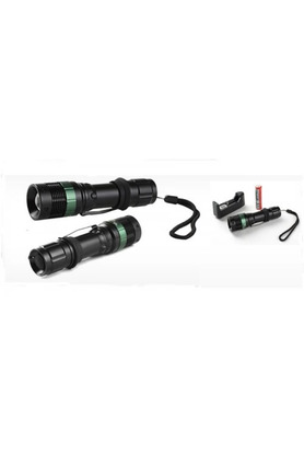 Evi̇mdeyokyok Power Style 500 Lumen 600 Metre Işık Uzantılı Zoomlu Şarjlı El Feneri̇ 6109