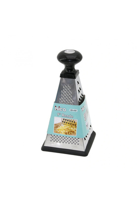 Go İthalat 9 İnç - Üçgen Model Plasti̇k Topuz Başlı 3 Gen Model Metal Rende Si̇li̇kon Tabanlı (5324)