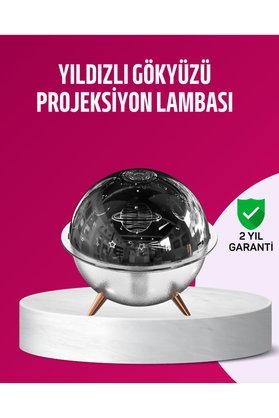 Home Uzay Temalı Projeksiyonlu Nemlendirici Usb Güçlü Gece Lambası