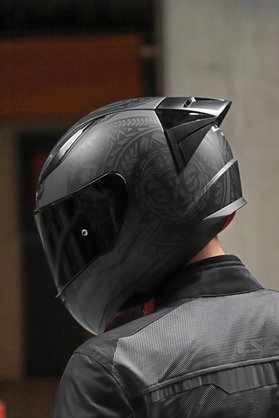 LS2 Rapıd 2 Race Takaroa Mat Siyah Kask