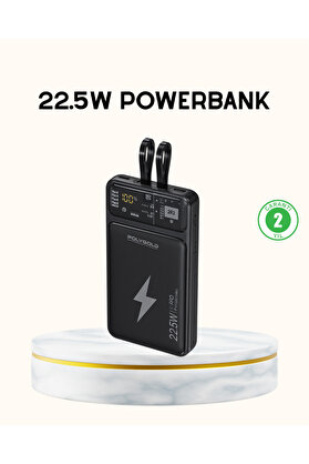 Zero Land Techmrt Powerbank Hızlı Şarj 10000 Mah (212147) Dahi̇li̇ Kablo