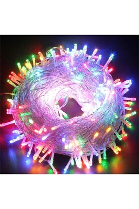 Evi̇mdeyokyok 3 M 20 Led Rgb 2 Kademeli̇ Şeffaf Kablo Mz-36-R
