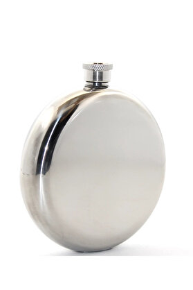 Evi̇mdeyokyok Paslanmaz Çeli̇k Yuvarlak 8 Oz Tekli̇ Matara Alk2677