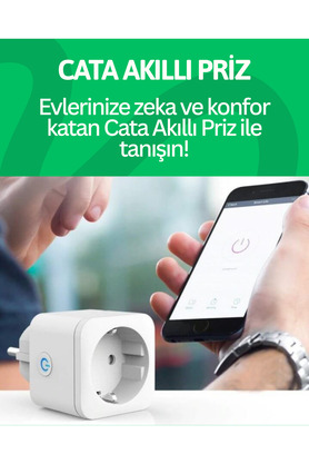Cata Akıllı Priz CT-4010 İLE Dünyanın HER Yerinden Herşey Kontrol Altında
