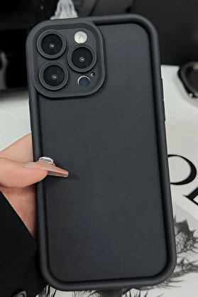 Buti̇k İphone 11 Kılıf Vi̇era Si̇li̇kon - Kahverengi̇-(5796)