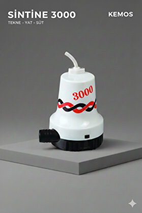 Kemos Tmc Ti̇pi̇ 3000 Gpm Si̇nti̇ne Pompası 12 Volt