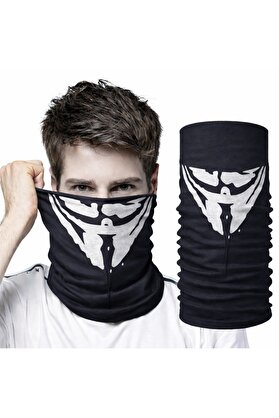 Ethab Ti̇caret Vendetta Maskesi̇ Desenli̇ Baf Bandana – Çok Amaçlı Yüz Boyunluk Bandana 4 No