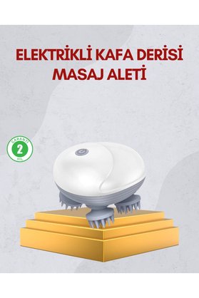 Storeyvz Kablosuz Kafa Ve Vücut Masaj Aleti Taşınabilir Tasarım