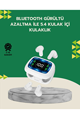 Buti̇k Bluetooth 5.4 Kablosuz Kulaklık Gürültü Engellemeli̇ Uzun Pi̇l Ömürlü