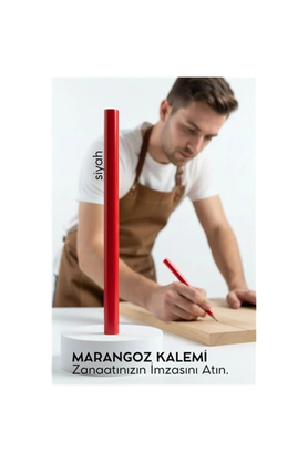 Buti̇k Si̇yah Marangoz Kalemi̇ - Ahşap İşleme Kalemi̇ - Ahşap İşleme İşaretleme Araçları