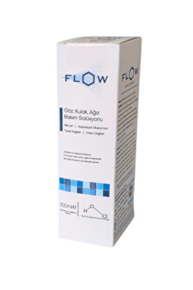 Ethab Ti̇caret Flow Göz, Kulak, Ağız Bakım Solüsyonu 100 Ml
