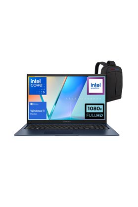 Asus Vivobook 15 X1504VA Core 5 120U 16GB 512GB SSD W11H 15.6'' FHD Laptop - Webzone Çanta Wz2