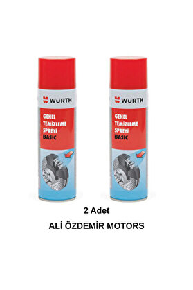 Würth Balata Spreyi Genel Temizleme Spreyi 500ml (2 ADET)