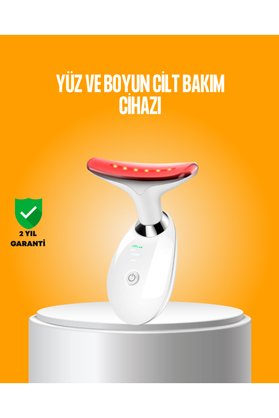 Ethab Giyim 3 Modlu Boyun Ve Yüz Bakım Cihazı – Ems Temizleme Sıcak Masaj Ve Renkli Işık - Glst8557-645