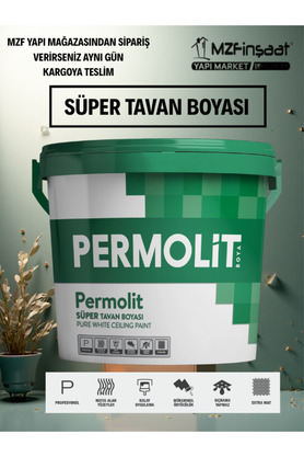 Permolit Süper Tavan Boyası 1KG/ 3 5 KG