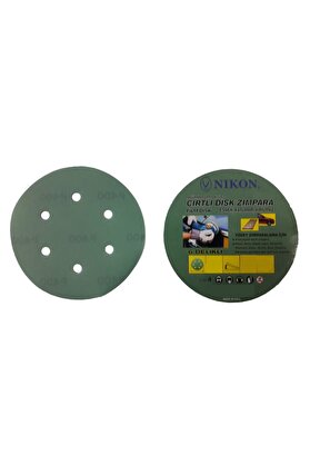 Ni̇kon Clz202 Ni̇kon 52054 Kırılmaz Yeşi̇l Cırt Zımpara 150X400 Kum 6 Deli̇kli̇