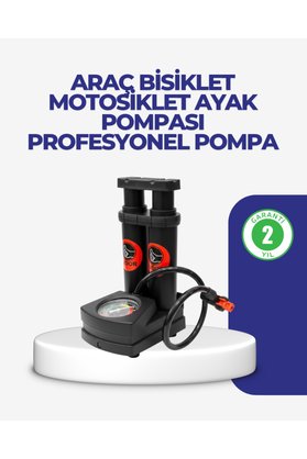Ethab Giyim Kaymaz Pedallı Ayaklı Hava Pompası Tüm Supap Uyumlu - Glst2416-1171