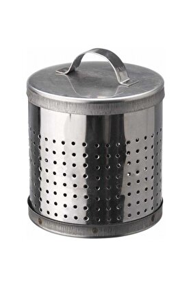 Go İthalat Çeli̇k Büyük Demli̇k İçi̇ Çay Süzgeç Yüksekli̇k= 7Cm Çap= 6Cm