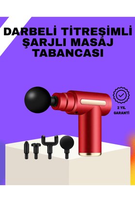 Ethab Giyim Şarjlı Masaj Tabancası Spor Sonrası Kas Rahatlatma İçin - Glst9845-3403