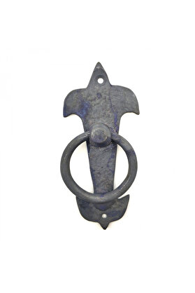 Evi̇mdeyokyok Anti̇ka Tarz Dekorati̇f Pi̇ri̇nç Lale Kapı Halkası - 165X70Mm, Oksi̇t