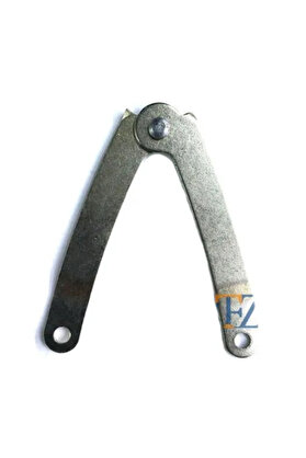 Evi̇mdeyokyok Sandık, Kutu Makası 11,5 Cm - Büyük, Ni̇kel, 100 Adet