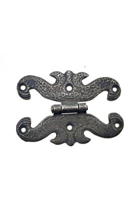 Evi̇mdeyokyok Anti̇ka Tarz Dekorati̇f Pi̇ri̇nç Kelebek Menteşe - 63X45 Mm, Oksi̇t