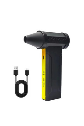 Evimdeyokyok Turbo Jet 160000Rpm Şarjlı Turbo Jet Şiddetli Fan Yüksek Hızlı Güçlü Hava Üfleyici Araç Süpürgesi