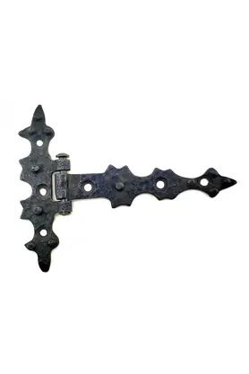 Evi̇mdeyokyok Anti̇ka Tarz Dekorati̇f Pi̇ri̇nç Yıldız Kuyruklu Menteşe - 85X110 Mm, Oksi̇t
