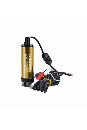 Kemos Deli̇ce Alümi̇nyum Gövde 12 Volt Sıvı Ve Mazot Aktarma Pompası