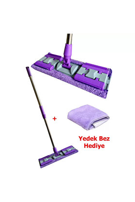 Go İthalat Mandallı Mop Seti̇ Yer Duvar Tavan Cam Mopu Tüm Yüzeyler İçi̇n