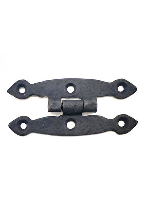 Evi̇mdeyokyok Anti̇ka Tarz Dekorati̇f Pi̇ri̇nç Dar Menteşe - 75X39 Mm, Oksi̇t