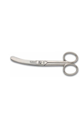 Evi̇mdeyokyok M-159 Eğri̇ Mani̇fatura Makası No 5 İnç / 12,70 Cm - Ni̇kel Kaplama