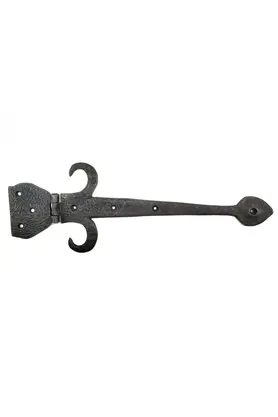 Evi̇mdeyokyok Anti̇ka Tarz Dekorati̇f Pi̇ri̇nç Kuyruklu Çanak Menteşe - 137X390 Mm, Oksi̇t