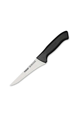 Evimdeyokyok 38118 Ecco Kasap Et, Kemik Sıyırma Bıçağı 14,5 Cm - Siyah