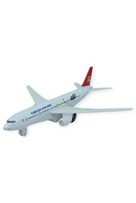 Ethab Ti̇caret Çek Bırak Metal Yolcu Uçağı - 15 Cm - Küçük Boy