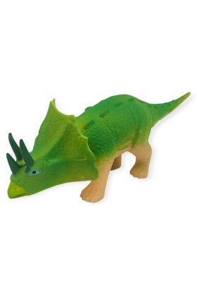 Lisinya Fidget Oyuncak - Streç Dinazor Figürü 18 Cm - Triceraptors (Lisinya)