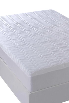 Divanev Kapitoneli Sıvı Geçirmez Yatak Koruyucu Alez 140X200 Cm Tek Kişilik Köşe Lastikli