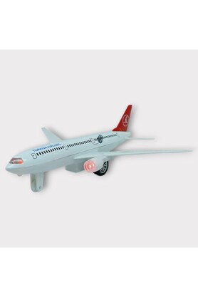 Ethab Ti̇caret Çek Bırak Metal Yolcu Uçağı - 18 Cm - Orta Boy