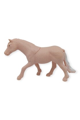 Lisinya Çiftlik Hayvanları Serisi - Yarış Atı 12 Cm - Pembe (Lisinya)