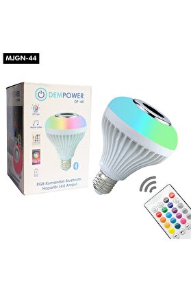 Ethab Ticaret Glbl-Tstil4136 Rgb Kumandalı Bluetooth Lamba