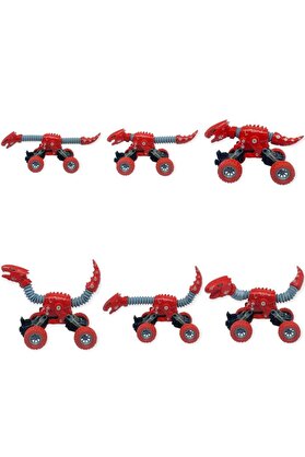 Ethab Ti̇caret Uzayan Di̇nazor Arabalar 18 Cm - Kırmızı