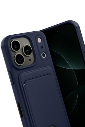 Brandless Aslprl 17 Pro Max Kelvin Kartvizitli Silikon - Lacivert