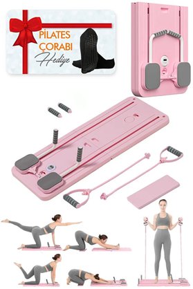 RELAXUS Pilates Reformer Ev Tipi Pilates İstasyonu