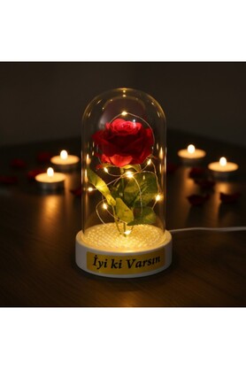 Hereveoyuncak İncili Ledlii Gül Fanuss (7U)